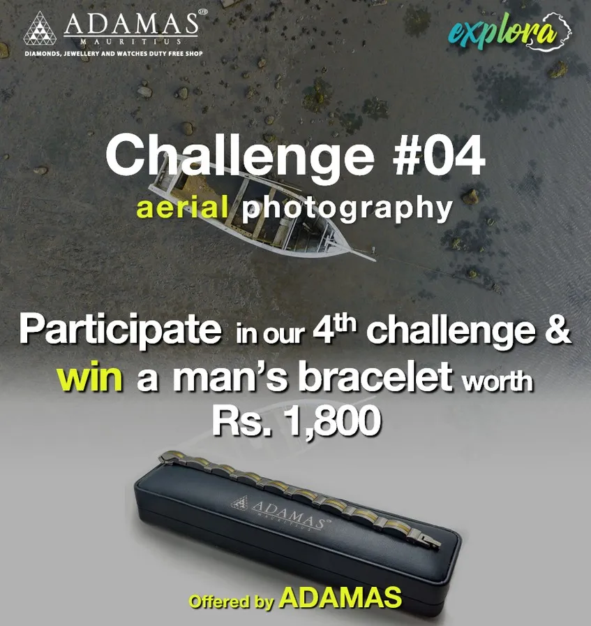Prize for Photo Contest Aerial Photography – man's bracelet