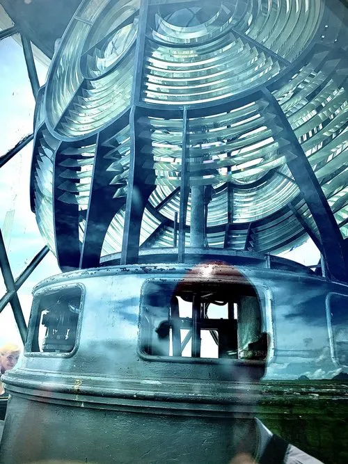 Fresnel lens of Albion Lighthouse
