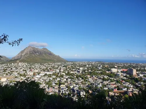 Viewpoint from Candos Hill on Corps de Garde