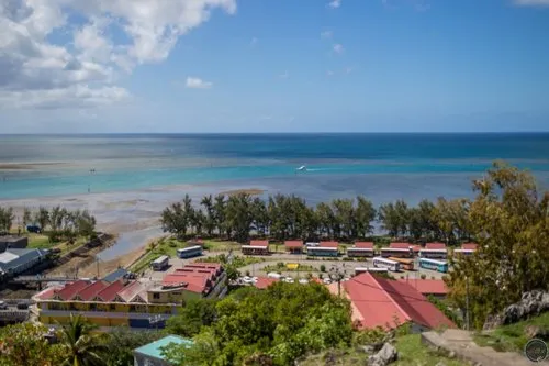 Pointe Canon view point at Port Mathurin Rodrigues