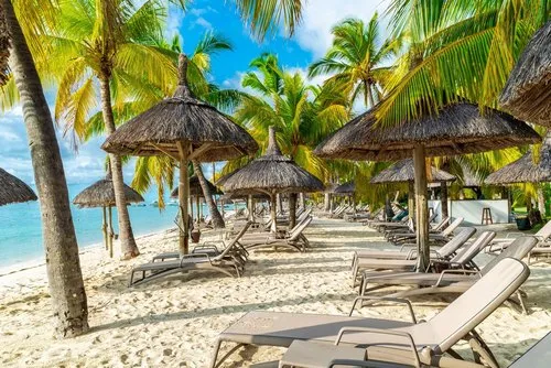 Secret Mauritius luxury summer beach