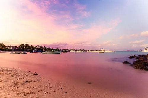 Beach in front of Eden Beach restaurant in Grand Bay