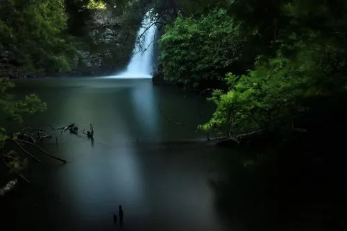 Kaya waterfall long exposure