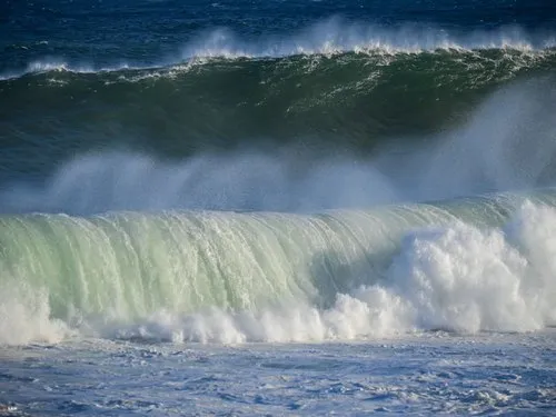 Rough sea at Gris Gris - South coast of Mauritius