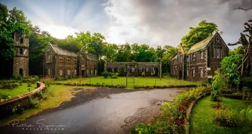 1864 Victorian Building at Powder Mills