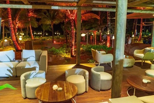 Bar beach club lounge corner
