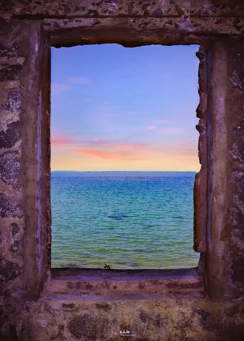 Window View of seascape