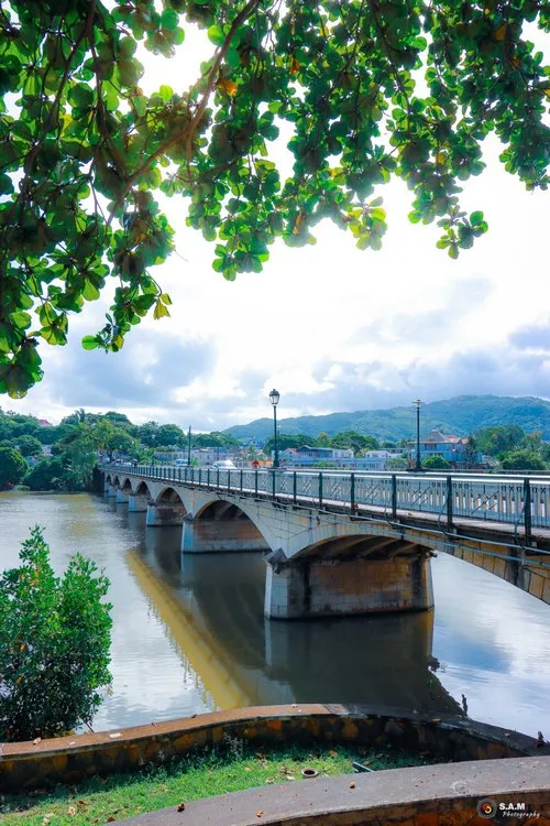 La Chaux river at Ville Noire Mahebourg