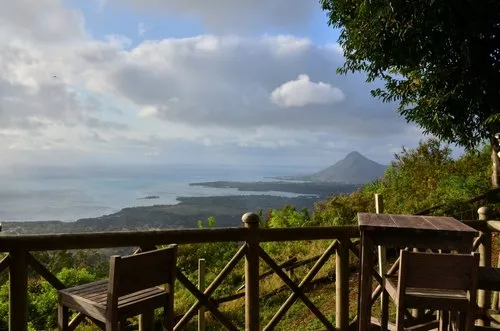 Sea & Mountain view at Lakaz Chamarel