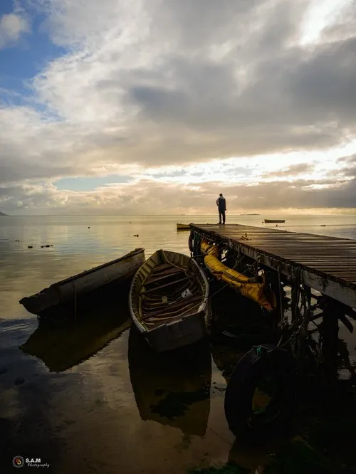 Mahebourg jetty in the morning