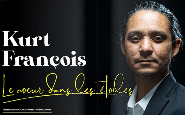 People Magazine article Le cœur dans les étoiles about Kurt François and the story behind Explora